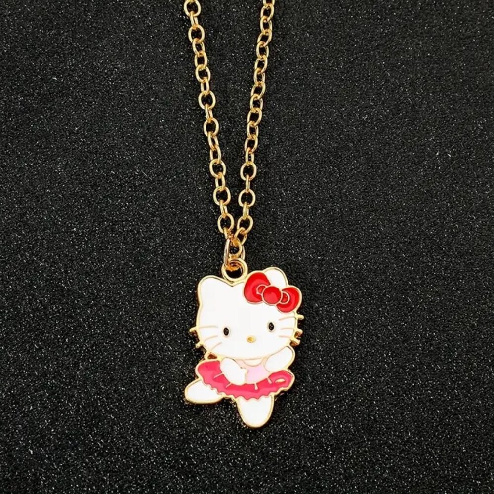 Hello Kitty pendant in a dress